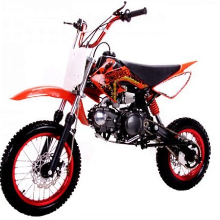 Coolster 125cc Dirt Bike Manual Clutch Mid Size Dirt Bike - QG-214